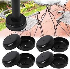 1 1/2 inch wrought iron patio furniture glides